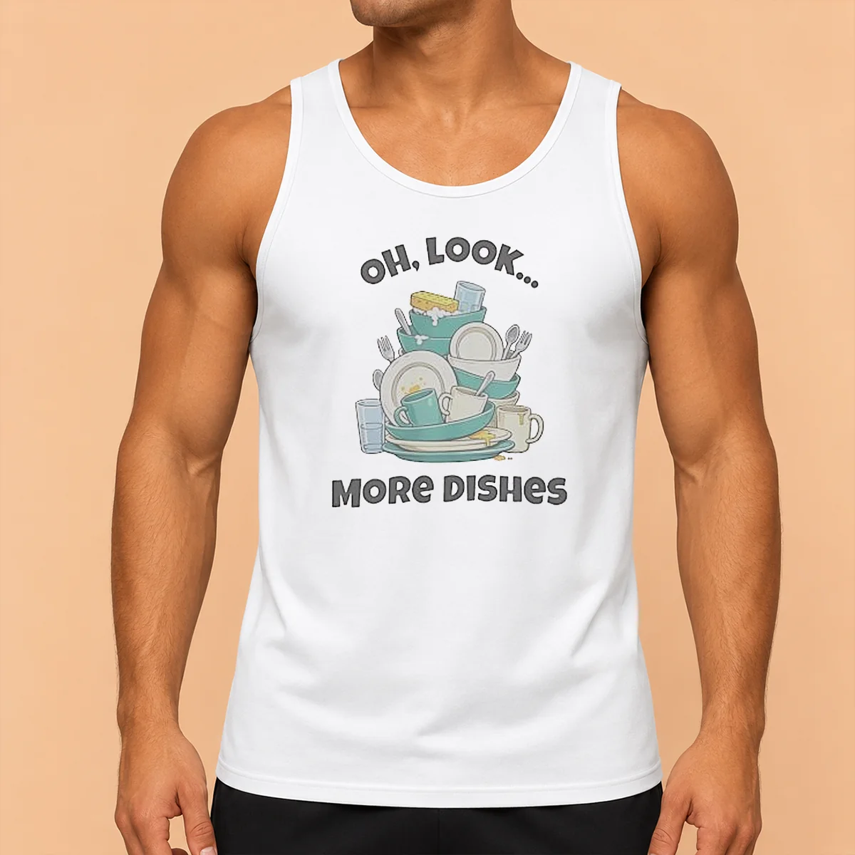 Premium Oh Look More Dishes Tank Top