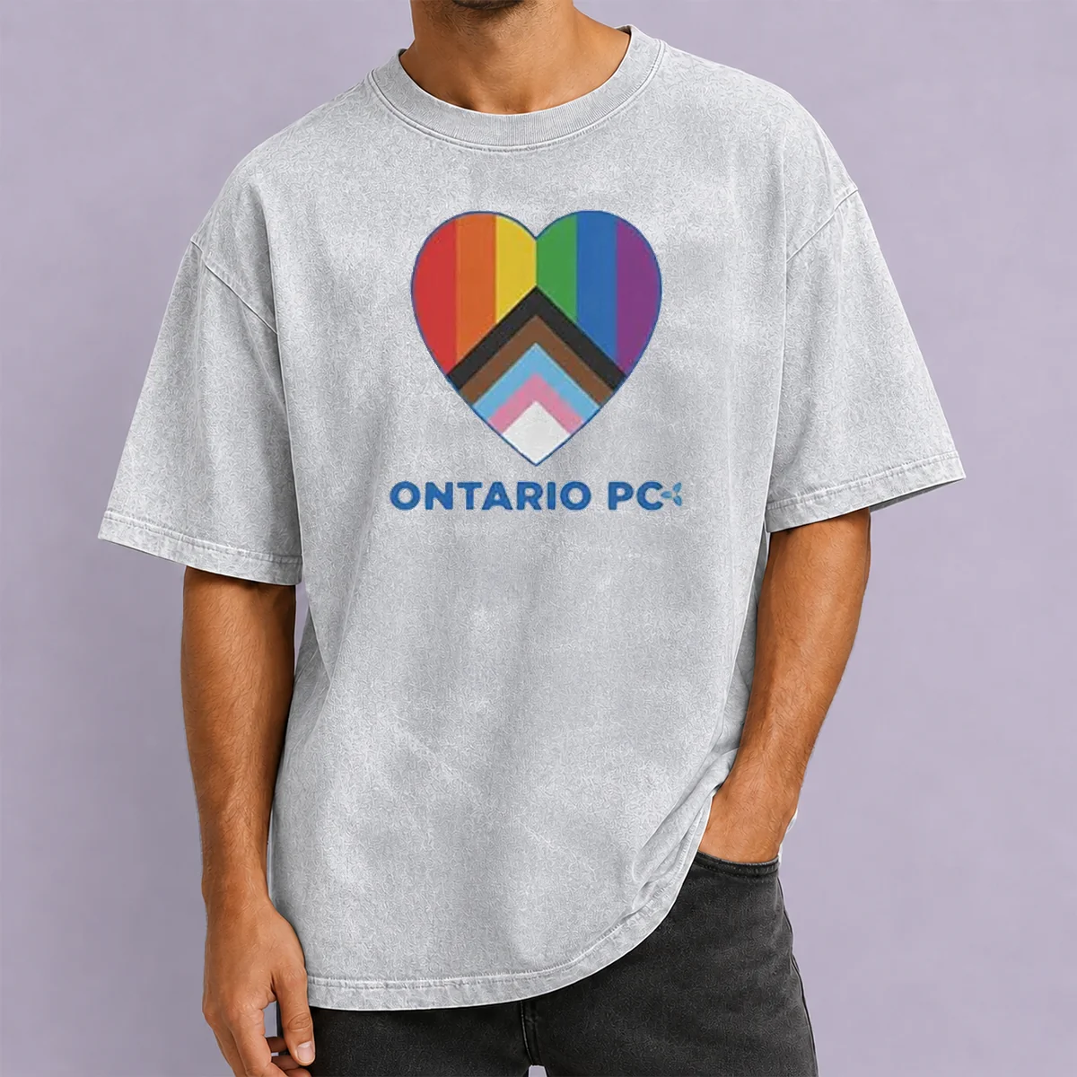 Premium Ontario PC York Pride Washed T-Shirt