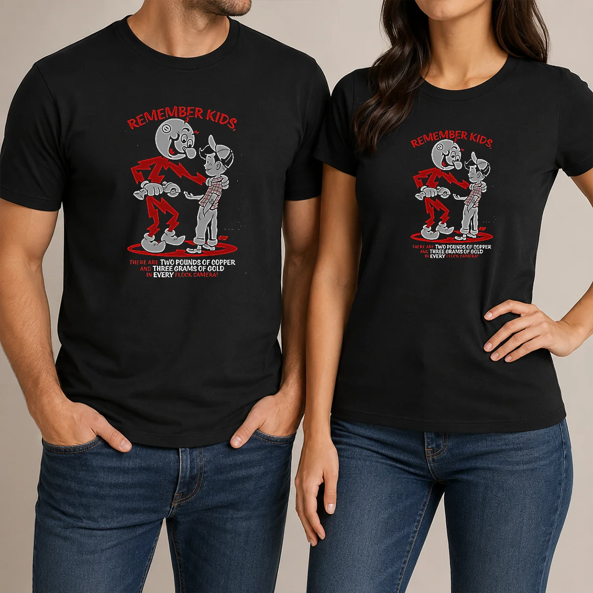 Premium Remember Kids There Are Two Kids Shirt Premium Remember Kids There Are Two Kids Shirt