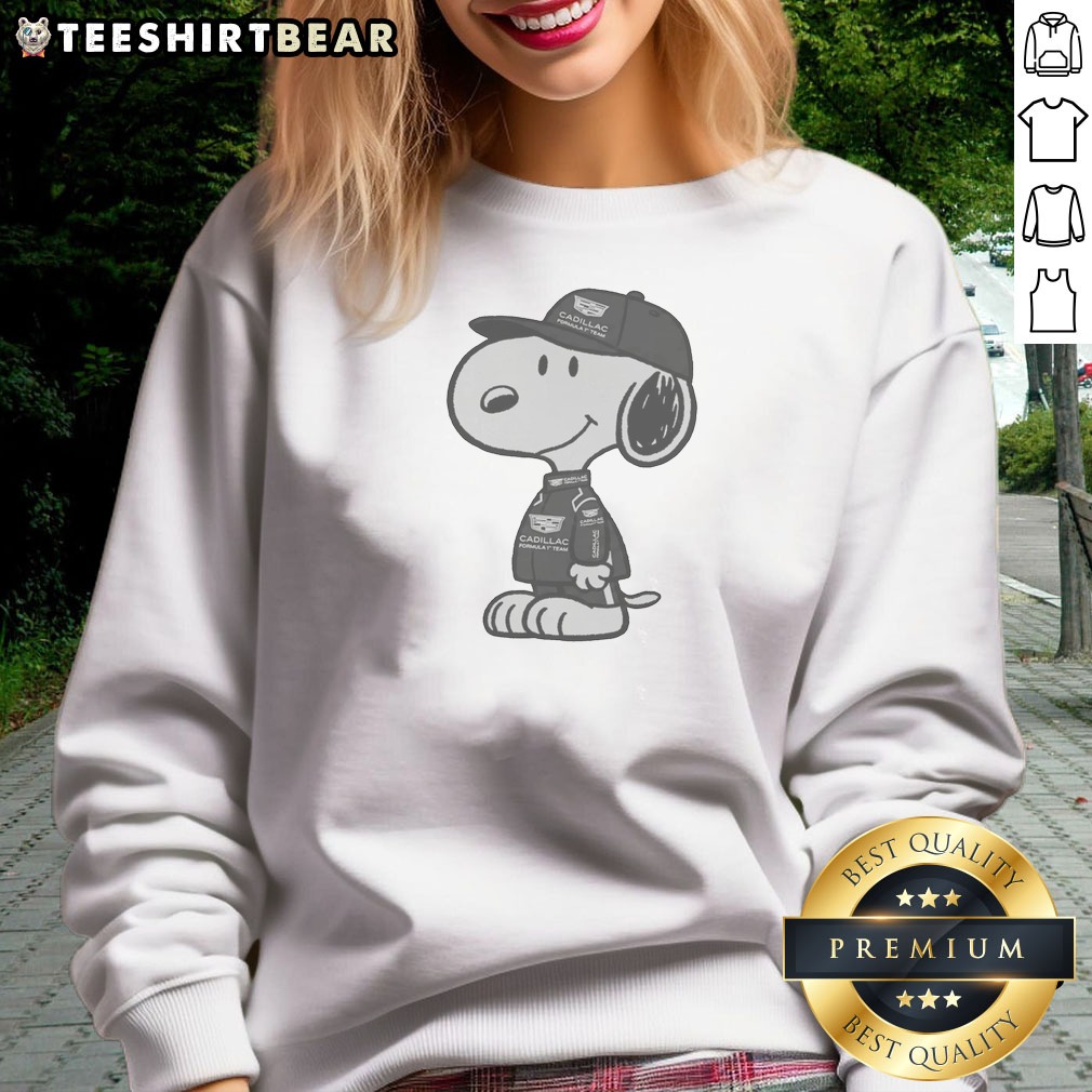 Premium Snoopy Gadillac Formula 1 Team Sweatshirt