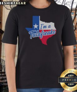 Premium Texas I Am A Talafreako Map Ladies Shirt featuring a unique Texas map design