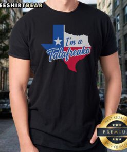 Premium Texas I Am A Talafreako Map Shirt featuring a vibrant Texas map design.