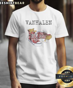 Premium Van Halen Right Here Right Now Tour Vintage Shirt showcasing a classic rock design.