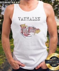 Premium Van Halen Right Here Right Now Tour Vintage Tank Top featuring classic band graphics