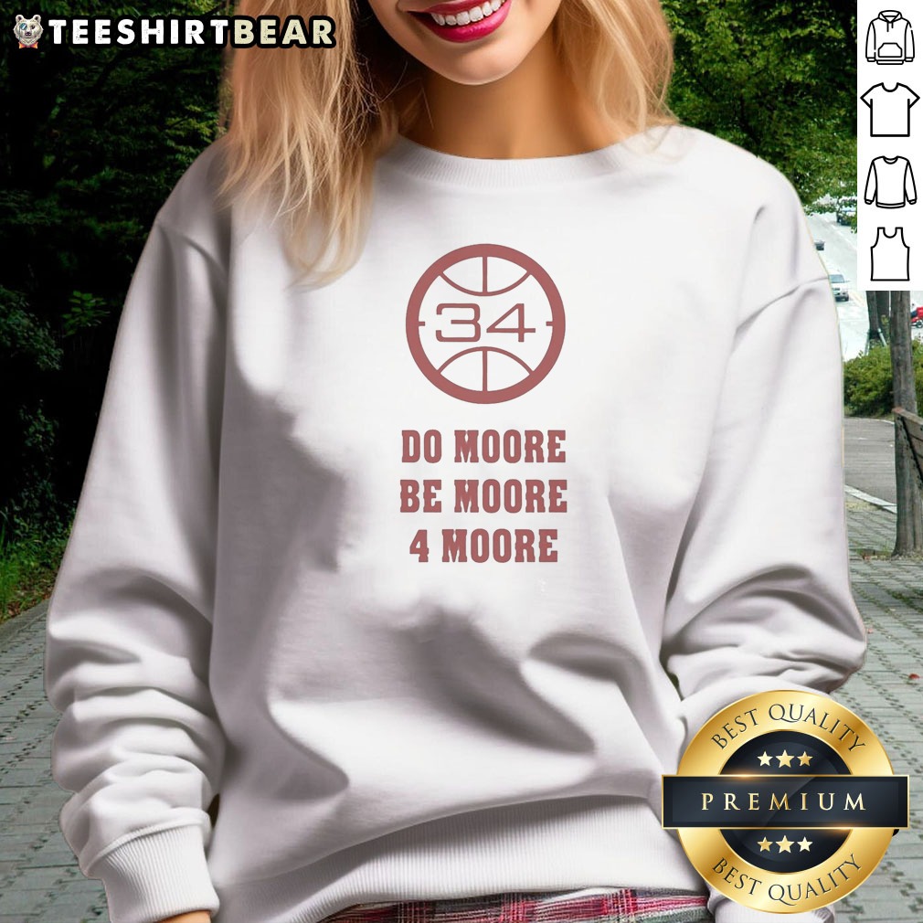 Premium Wisconsin Basketball Do Moore Be Moore 4 Moore Sweatshirt