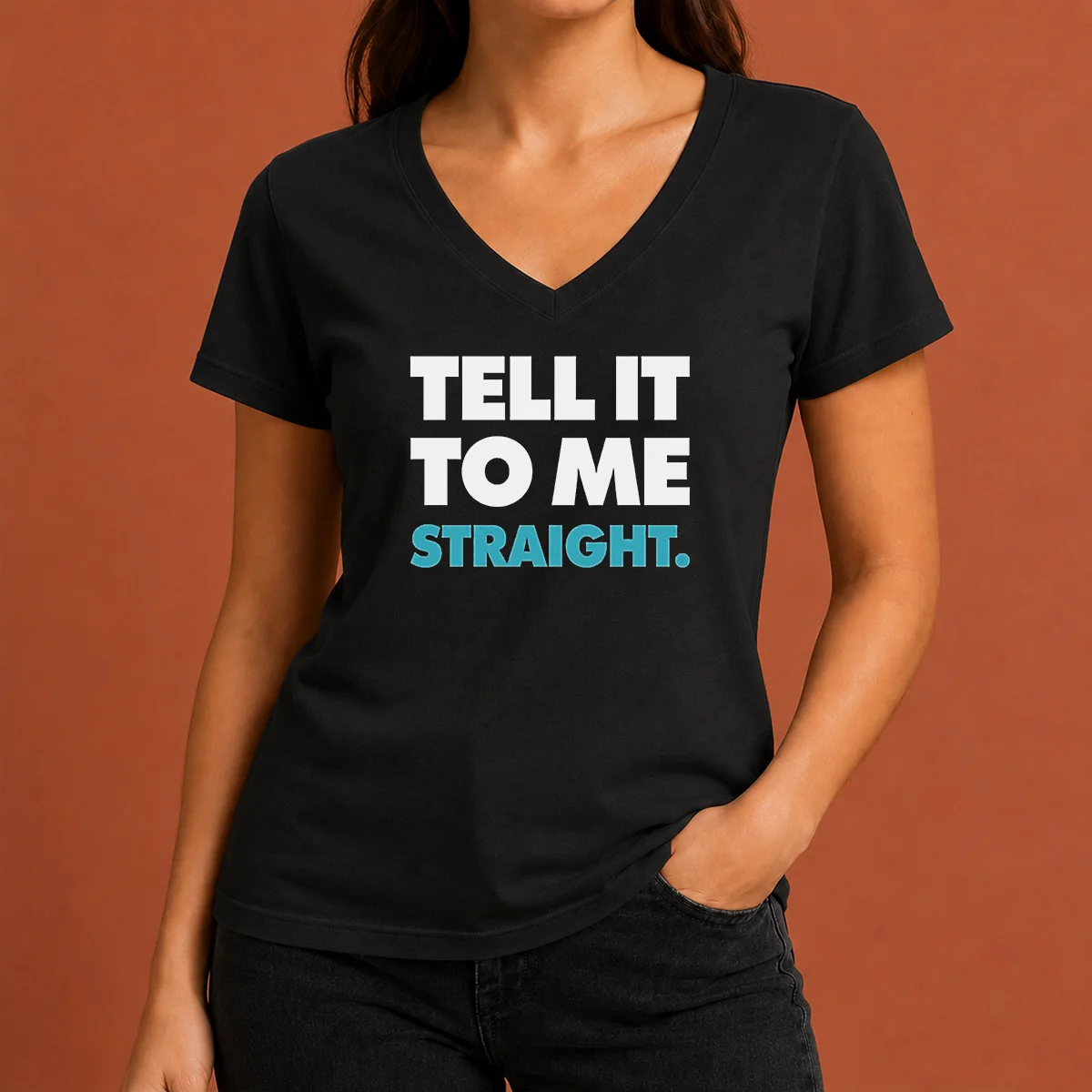 Premium World Of Wonder Stop That V-Neck Shirt Premium World Of Wonder Stop That V-Neck Shirt
