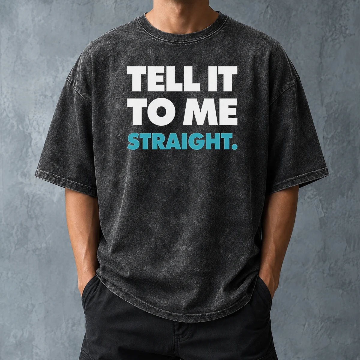 Premium World Of Wonder Stop That Train Tell It To Me Straight Gay Washed T-Shirt