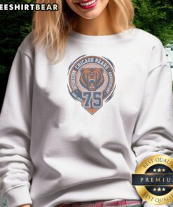 Pretty Chicago Bears Football 75 Anniversary 1920 1994 NFL Logo Team Sweatshirt