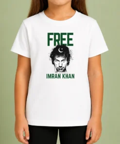 Pretty Free Imran Khan Cricket Kids T-Shirt