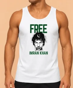 Pretty Free Imran Khan Cricket Tank Top