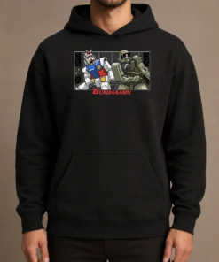 Pretty Gundaaamn Gundam Damn Meme Hoodie