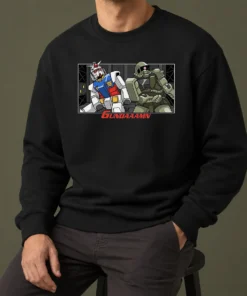Pretty Gundaaamn Gundam Damn Meme Sweater