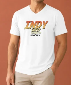 Pretty Indy Graphic Shot First V-Neck Shirt
