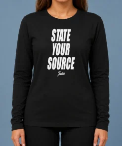 Pretty Jaylen Brown State Your Source Long Sleeve Shirt