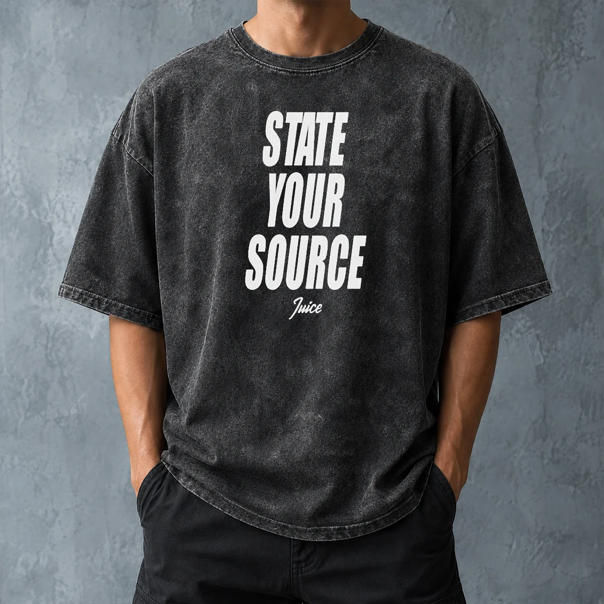 Pretty Jaylen Brown State Your Source Washed T-Shirt
