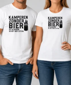 Pretty Kamperen Zonder Bier Is Gewoon In Het Bos Zitten Beer