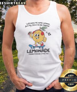 Pretty Lemonade Life Gave Me Some Lemons But My Jesus He Be Making Tank top in vibrant colors