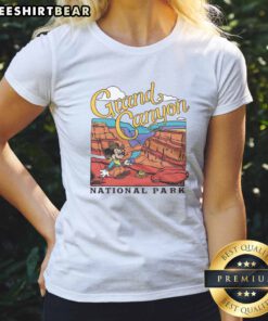 Pretty Mickey Mouse Grand Canyon National Park Ladies Shirt featuring a vibrant design and comfortable fit.