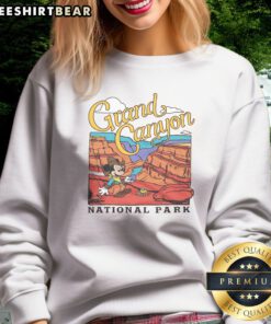 Pretty Mickey Mouse Grand Canyon National Park Sweatshirt featuring a vibrant design inspired by nature.