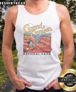 Pretty Mickey Mouse Grand Canyon National Park Tank top featuring a vibrant design perfect for summer adventures.