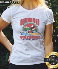 Pretty Mickey Mouse Hawaii Volcanoes National Park Ladies Shirt featuring a vibrant design and comfortable fit.
