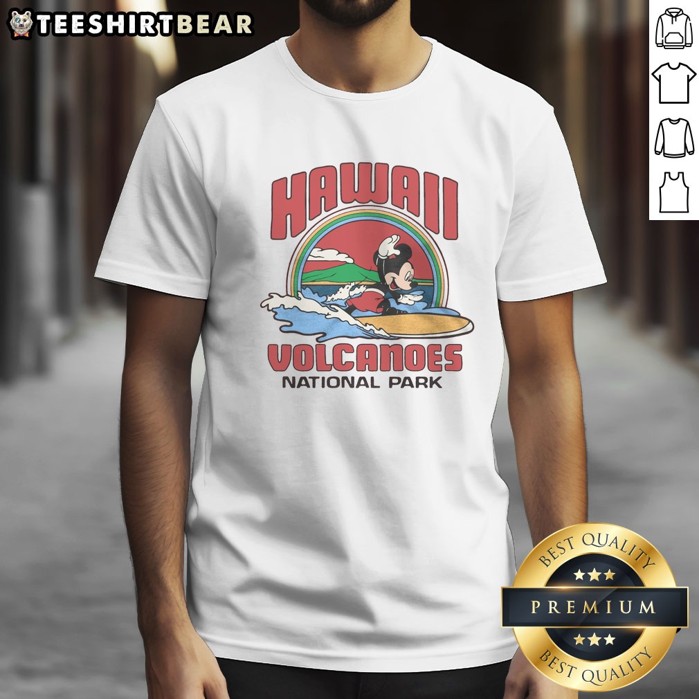 Pretty Mickey Mouse Hawaii Volcanoes National Park Shirt on Classic Shirt Pretty Mickey Mouse Hawaii Volcanoes National Park Shirt shown as a classic shirt preview