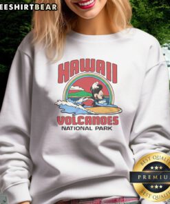 Pretty Mickey Mouse Hawaii Volcanoes National Park Sweatshirt featuring a vibrant design