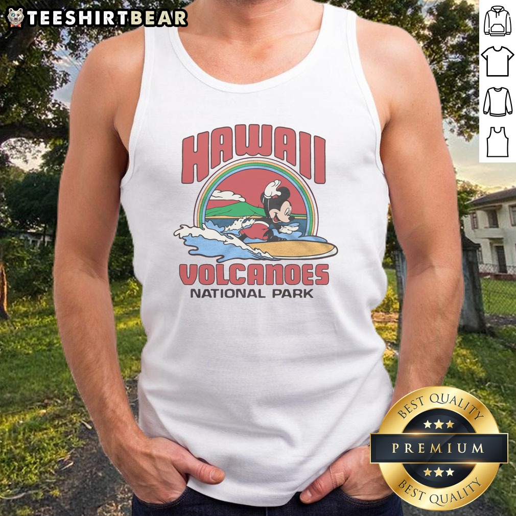 Pretty Mickey Mouse Hawaii Volcanoes National Park Shirt on Tank Top Pretty Mickey Mouse Hawaii Volcanoes National Park Shirt shown as a tank top preview
