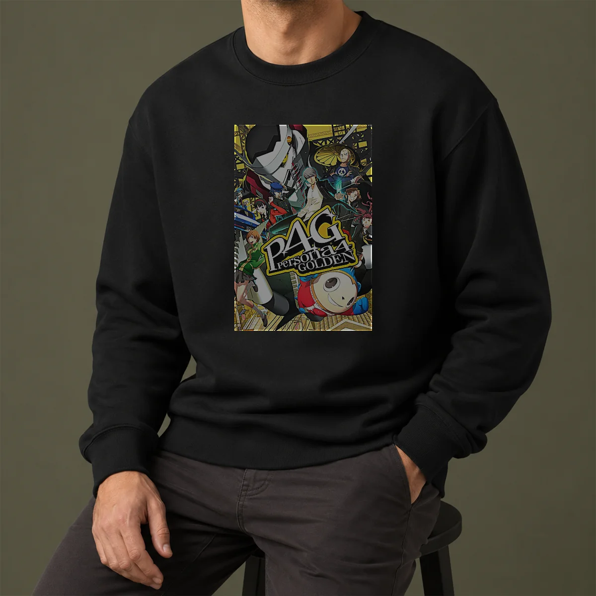 Pretty Persona 4 Golden Main Cast And Izanagi Character Sweater