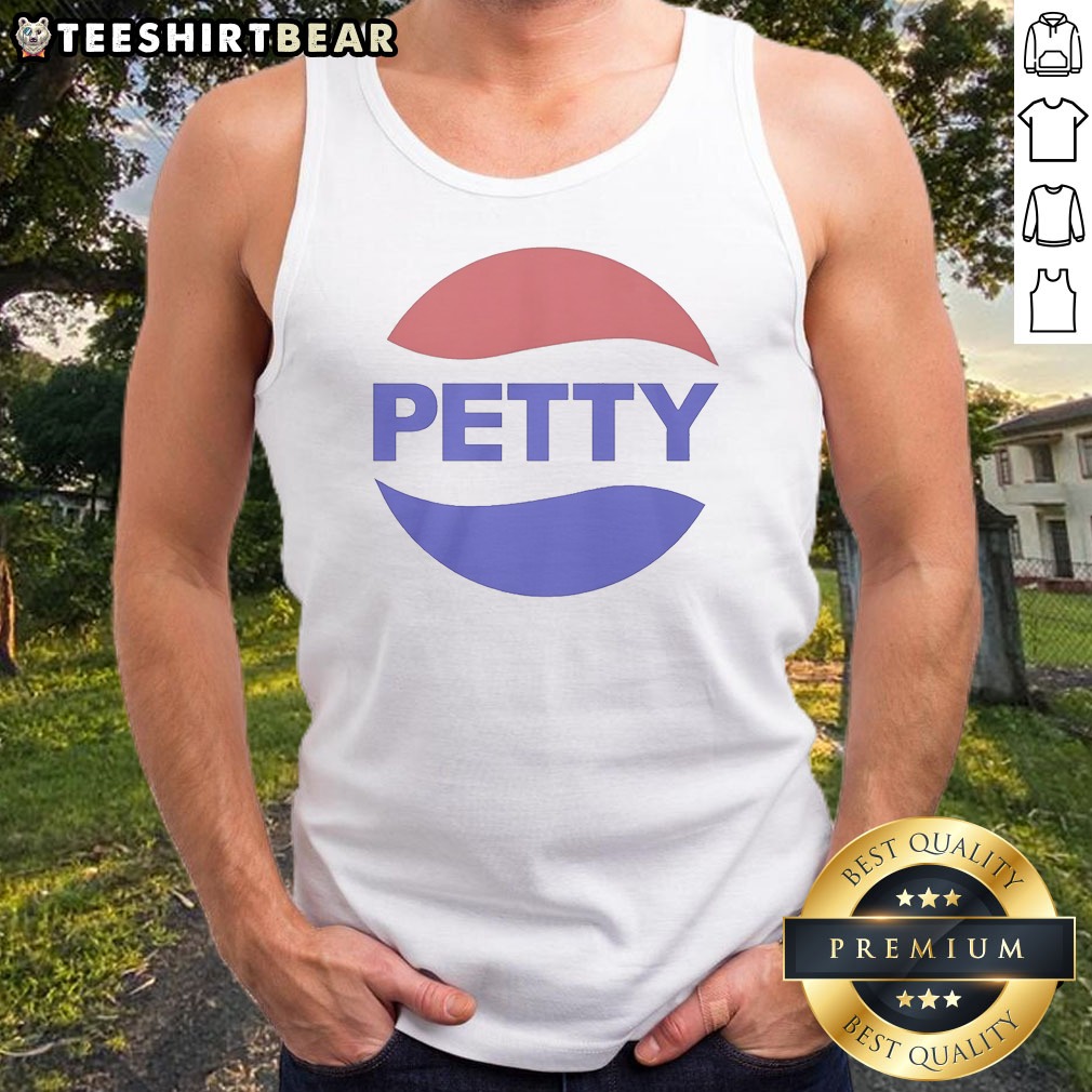 Pretty Petty Pepsi Logo Parody Tank Top