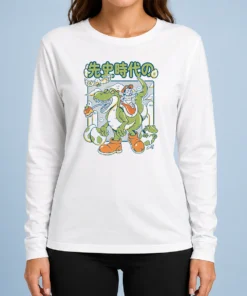 Pretty Prehistoric Guardian Long Sleeve Shirt