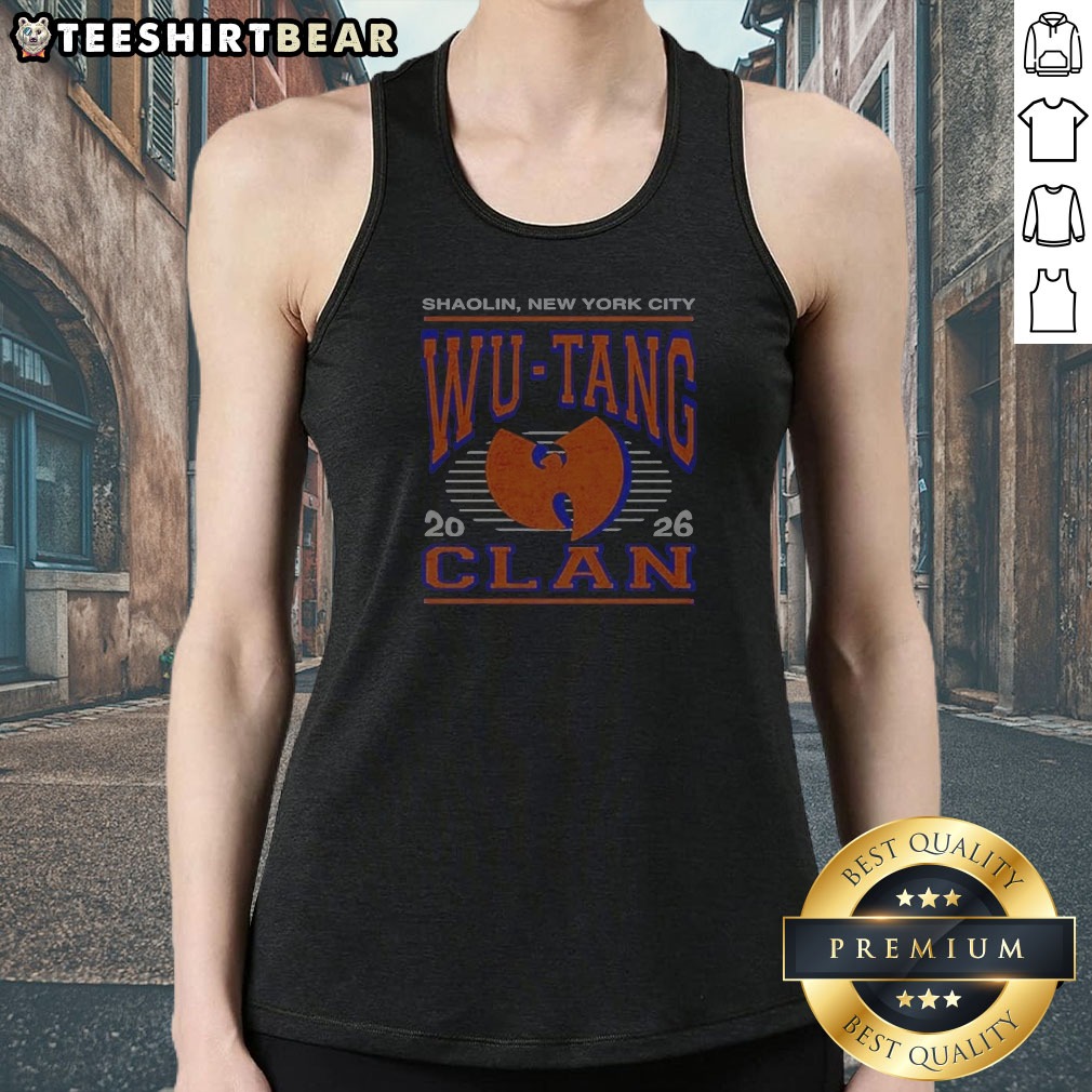 Pretty Shaolin, New York City Wu Tang Clan 20 26 Tank Top
