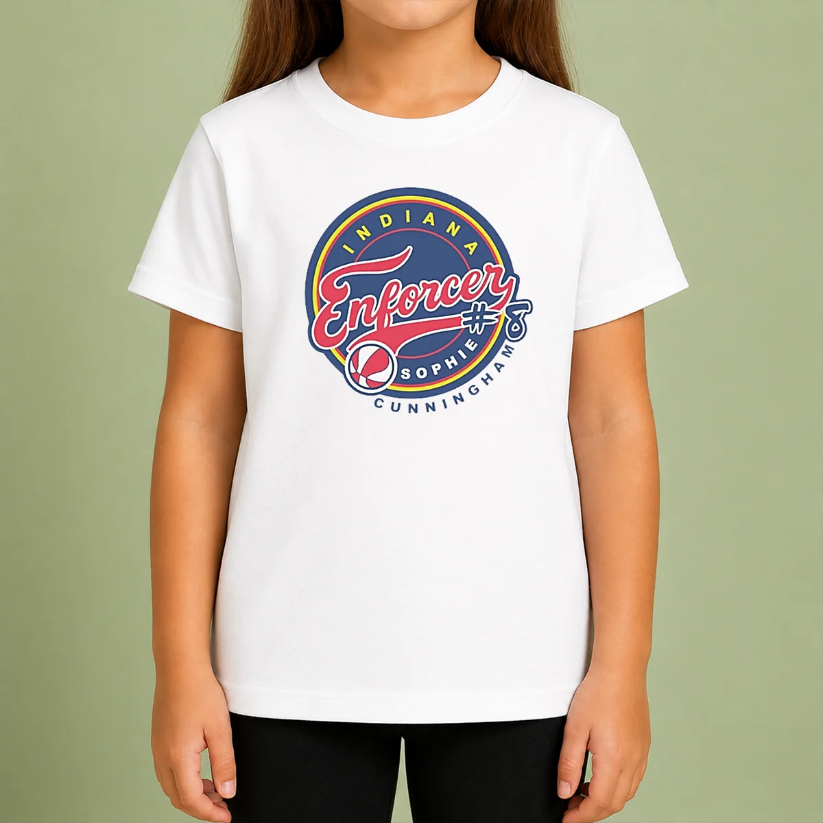 Pretty Sophie Cunningham Indiana Enforcer Sophie The Enforcer Kids T-Shirt