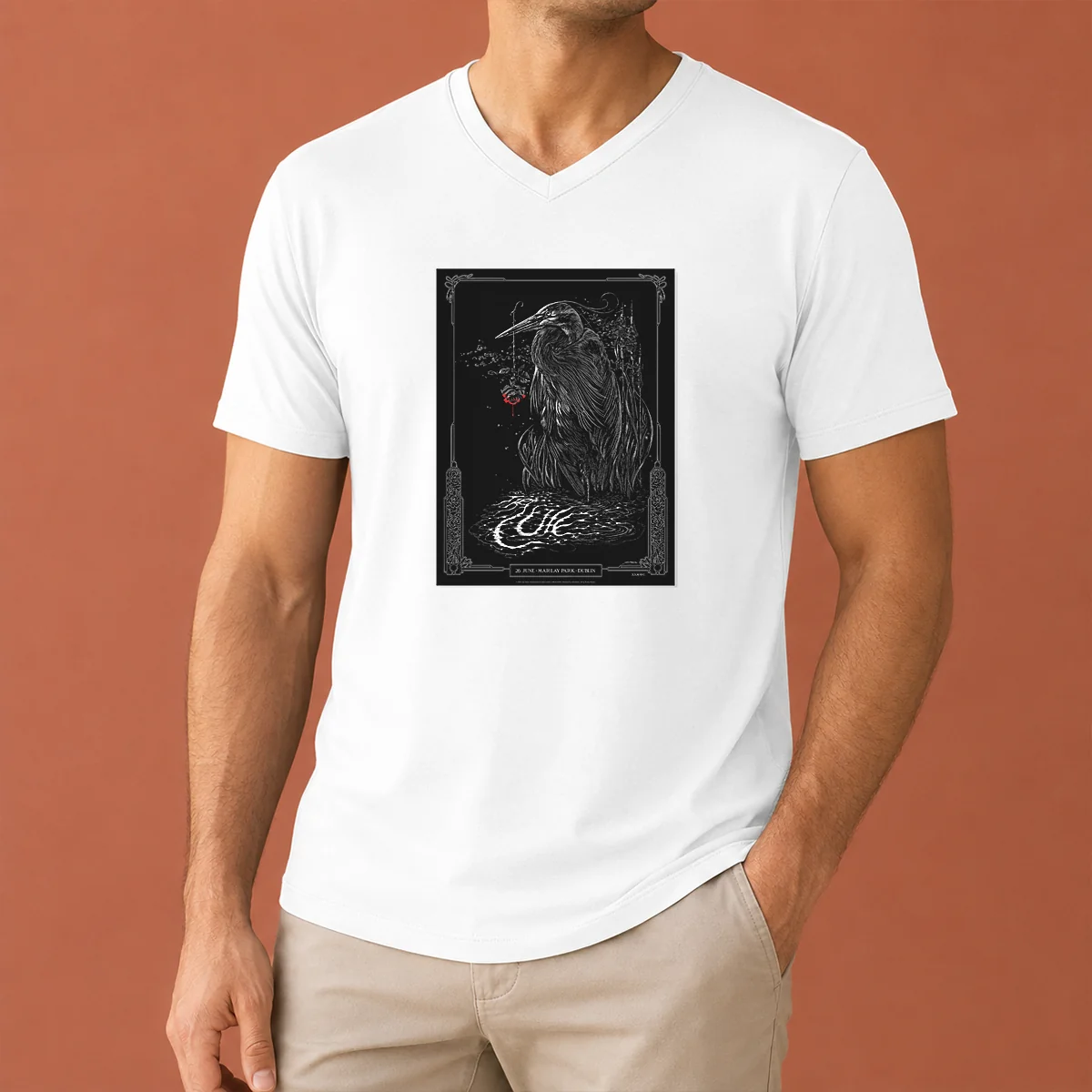 Pretty The Cure In Dublin Ireland V-Neck Shirt Pretty The Cure In Dublin Ireland V-Neck Shirt