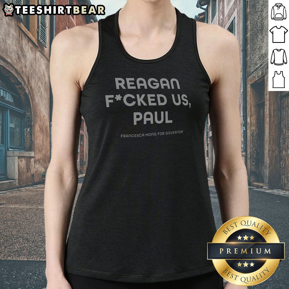Reagan Fucked US Paul Tank Top