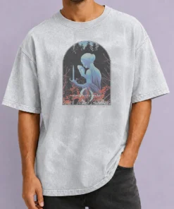 Top A Perfect Circle Dsseldorf Germany Venue Poster printed on a washed t shirt with a soft vintage look