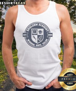 Top Arielehm Academy Est 2026 Wisdom Hope Valor Tank top displayed in a vibrant setting