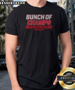 Top Carolina Hockey Bunch Of Champs Shirt featuring bold championship text on a comfortable casual tee