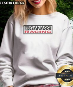 Top Chip Ganassi Racing Logo Sweatshirt featuring a vibrant and bold logo design.