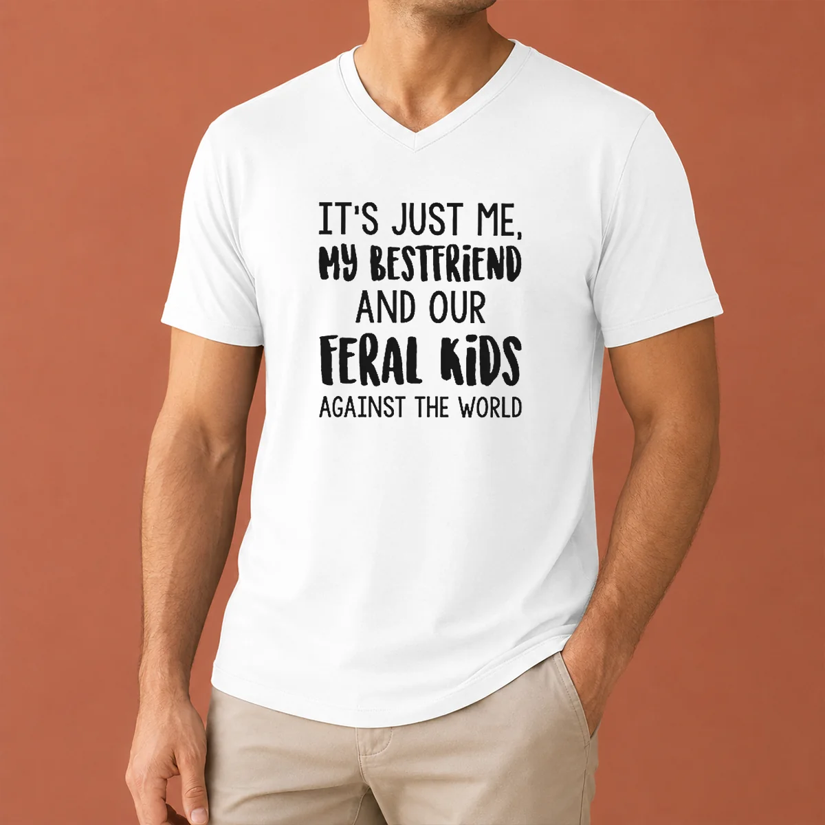 Top Its Just Me My Best V-Neck Shirt Top Its Just Me My Best V-Neck Shirt