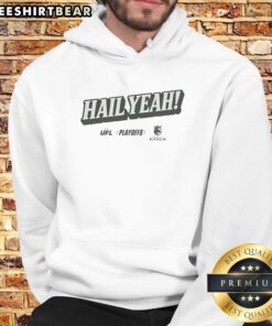 Top Louisville Kings UFL Playoffs Hoodie featuring team colors and logo