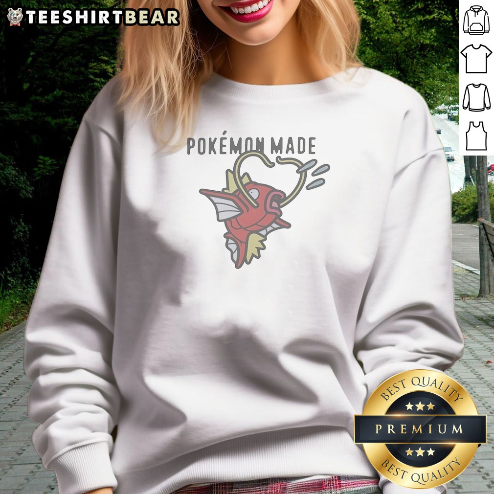 Top Pokemon Made Magikarp Nintendo Anime Sweatshirt