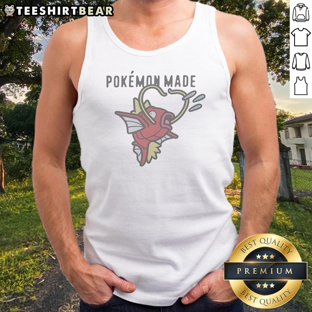 Top Pokemon Made Magikarp Nintendo Anime Tank Top