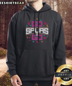 Top San Antonio Spurs NBA Go Spurs Go Hoodie featuring team colors and logo