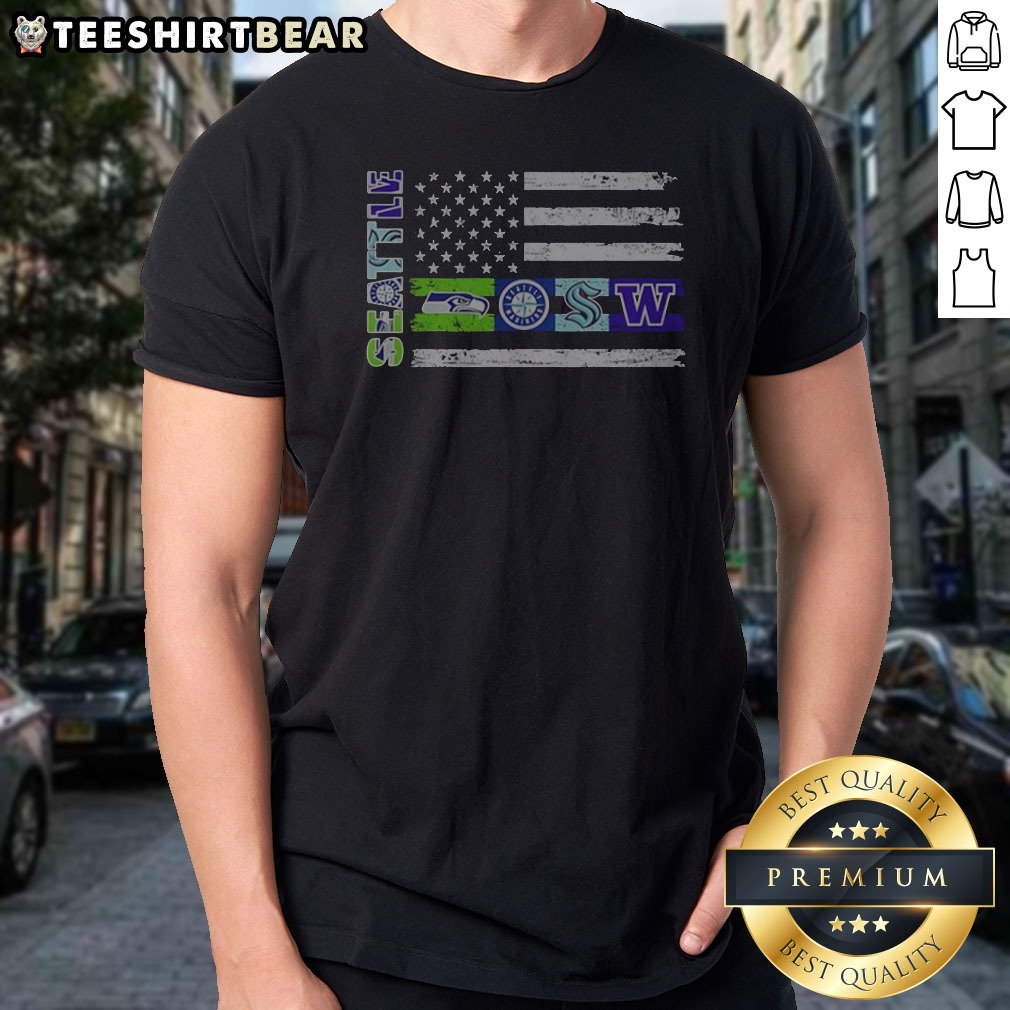 Top Seattle Sport Teams Seahawks Mariners Shirt Top Seattle Sport Teams Seahawks Mariners Shirt