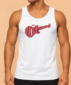 Top The Monkees Guitar Logo Tank Top