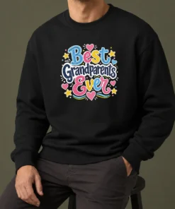 Awesome Best Grandparents Ever Doodle Sweater