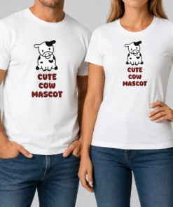 Awesome Cute Cow Mascot