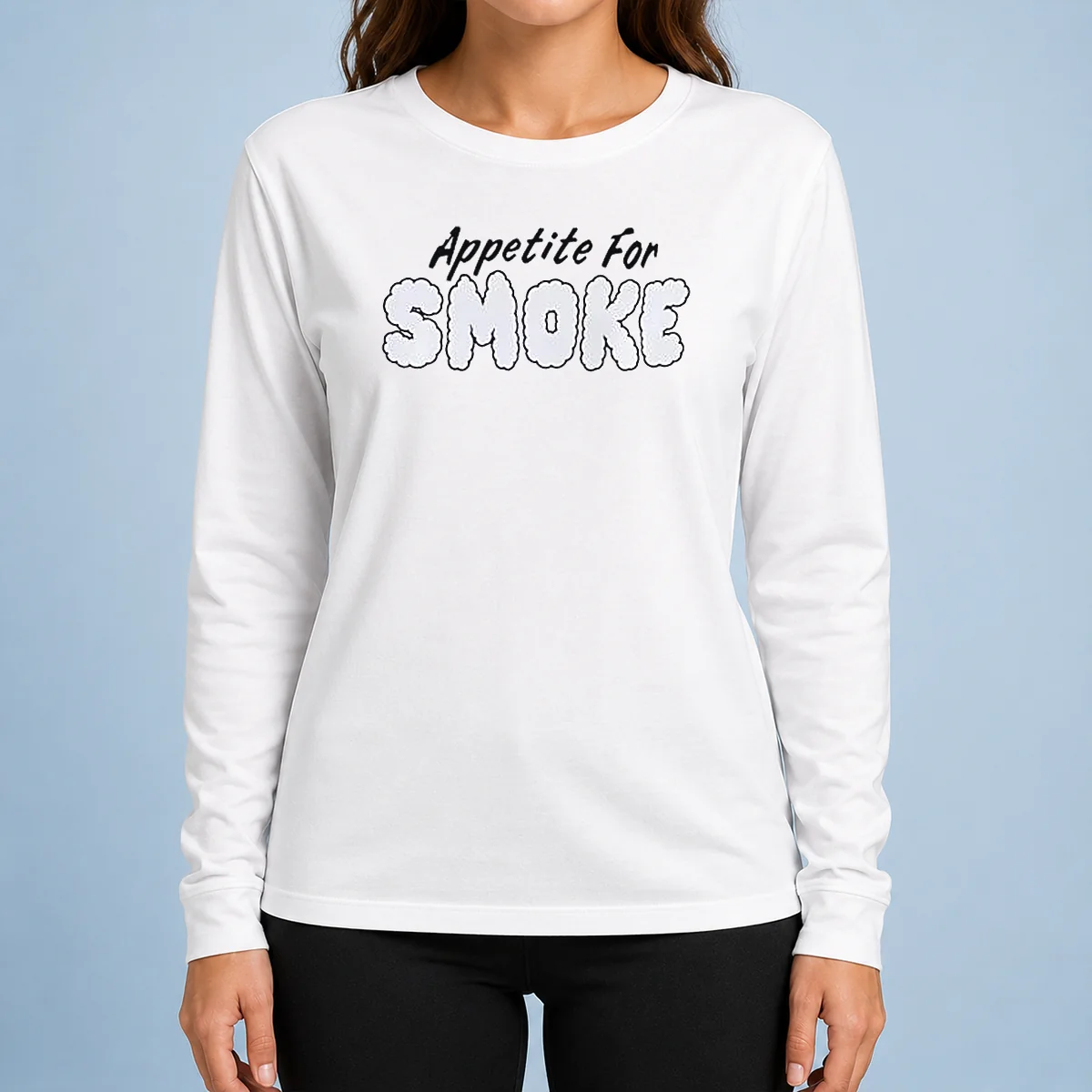 Awesome Good Appetite For Smoke Long Sleeve Shirt