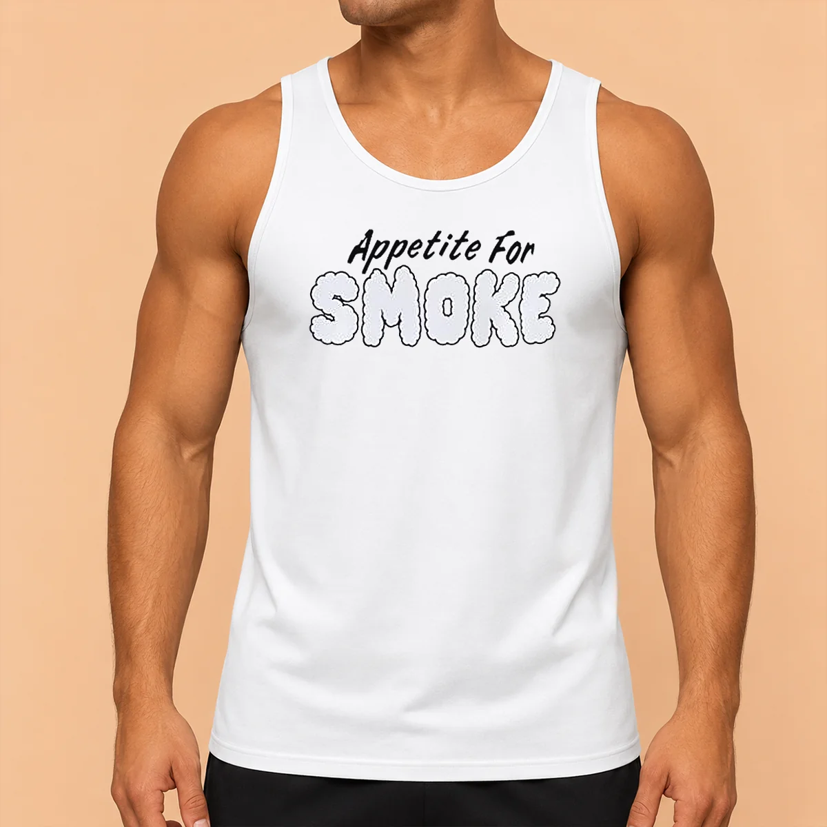 Awesome Good Appetite For Smoke Tank Top